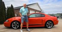 Music to his ears: Mach 1 hard to beat in car show