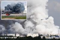 Ukraine’s latest long-range drone attack sets fire to Russian retail giant’s warehouse