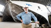 Iconic Tasmanian shipbuilder discusses his ‘electrifying’ journey