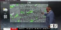 First Alert Forecast: Storm chances continue through weekend, heat builds next week