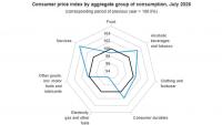 Consumer Price Index Falls to 1.2% in July