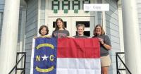 Davidson County 4-H members represent NC at National Forestry Invitational