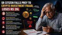 Mumbai Cyber Fraud: 65-Year-Old Nagpur Businessman Duped Of ₹26 Lakh In Cryptocurrency Investment Scam, Case Registered