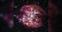 Astronomers watch as a huge star explodes and dies