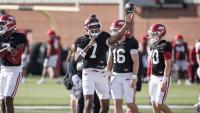 Arkansas football OC Tim Cramsey updates QB competition