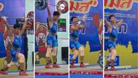 Thai Weightlifter's 124kg Lift Goes Viral After Sassy Celebration Steals Show (WATCH)