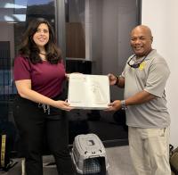 Osebelel a Charm Animal Care and Learning Center Donates Microchip Scanner to the Division of Biosecurity