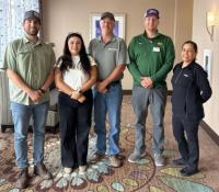 Mexican customers survey northern U.S. wheat crop on Wheat Quality Council tour