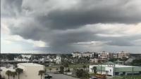Watch as storm descends on Florida community