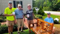New Bern Historical Society spotlights grounds crew after weather-proofing eight benches