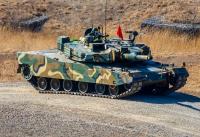 South Korean tank catches fire near North Korea border