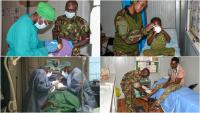 KDF soldiers offer free medical services in Dhobley, Kismayo