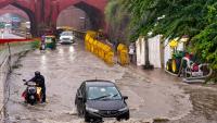 Delhi drowns after hours of heavy rain, traffic crawls across NCR