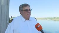 Danube's Water Level in the Bulgarian Section Has Dropped Below Minus 100 cm; Navigation Severely Hampered