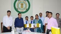 Two Raipur Government School Girls Earn International Praise At BRICS 2026 Competition Held At IIT Tirupati For ‘Sponge City’ Rainwater Harvesting Project | Video