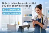 ® Birbank Biznes offers up to 5% discount on micro business loans