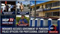 Mohamed Accuses Government Of Punishing Police Officers For Professional Courtesy