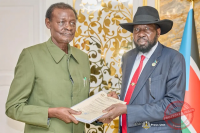 President Kiir receives JEDCO audit report to support energy reforms