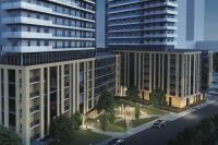 Hintonburg Happy Goat property near O-Train proposed for 543 residential units 