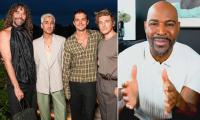 Queer Eye 'fab four' reunite to support Tan France's debut furniture launch but Karamo Brown is absent after epic falling out