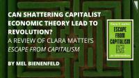 Can shattering capitalist economic theory lead to revolution? 