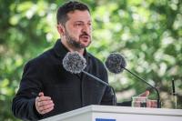 Ukraine's Zelenskiy arrives in Serbia for first visit