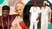 Peter Okoye’s Lola reacts as Rudeboy's younger wife's uses Psquare’s hit song in new video