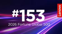 (PR) Lenovo Rises to 153 on "Fortune Global 500" with AI Business Growth
