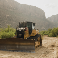 Bulldozers plow through untouched wilderness in Big Bend to begin border wall construction
