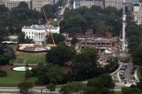Trump Blasts Court’s Decision To Halt Work on White House Ballroom