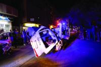 Syria revises bus blast toll to 14 injured