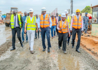 CES officials inspect progress of Lou–referendum road project