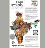 The Statesman calls for entries to annual Journalism awards on rural and environmental reporting, deadline August 20