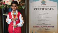 Thane Boy Adiraj Mestry Secures 2nd Global Rank At AIMA World Abacus Championship 2026 In Taipei