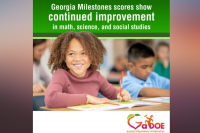 Georgia Milestones scores continue to show improvement, with some all-time highs in math