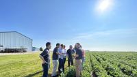 MN Soybean farmer leader hosting Taiwan Trade Team