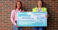 SOCCo Supports Back-to-School Bash With $1,500 Grant