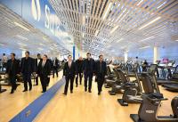 Iranian Minister of Sports and Youth visits Baku Aquatic Palace