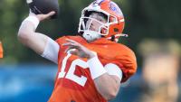 Florida football QBs competing on the field, developing bond off it.