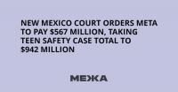 New Mexico Court Orders Meta to Pay $567 Million, Taking Teen Safety Case Total to $942 Million