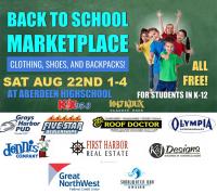 Free School Clothes, backpacks and supplies at BTS Marketplace