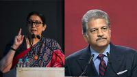 Anand Mahindra Gets Emotional Over Smriti Irani’s Heartfelt Take On Motherhood: ‘You Made Many Men Teary-Eyed’