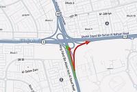 Traffic closure announced on King Fahd Road from Saturday