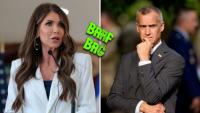 Kristi Noem & Corey Lewandowski Returned to The Scene of Their Human Rights Crimes... For a Day Out
