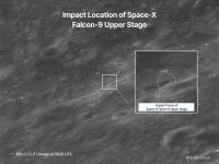 A SpaceX Rocket Part Just Slammed Into the Moon, Creating a Dust Plume and Crater. Here's What Some Scientific Instruments Saw