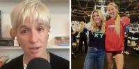Disgraced soccer player and trans activist Megan Rapinoe trashes Sophie Cunningham for taking a photo with Riley Gaines