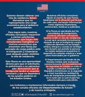 The U.S. will implement a pilot bond program for some residency visa applicants in the Dominican Republic