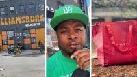 New York City man orders from DoorDash. He finds the restaurant location suspicious—so he shows up, and realizes something shocking