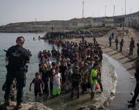 World Newsmax Spain Tracks Social Media Chatter Over New Ceuta Migrant Surge