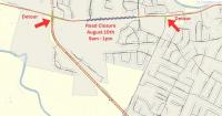 Frankfort, Woodlake roads closed Monday for construction